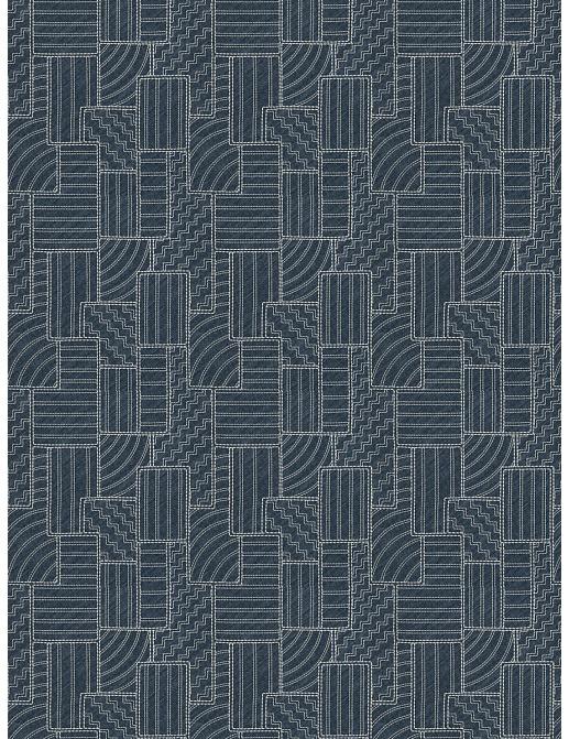 Ткань Fabricut Chromatics Vol.XXVI Azure RoughPatch/Midnight