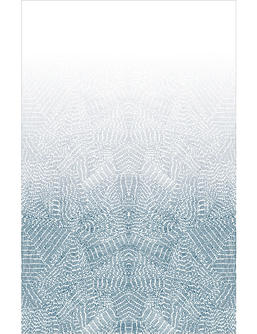 Панно и фотообои Bien Fait Papier Peint Copenhague/Indigo