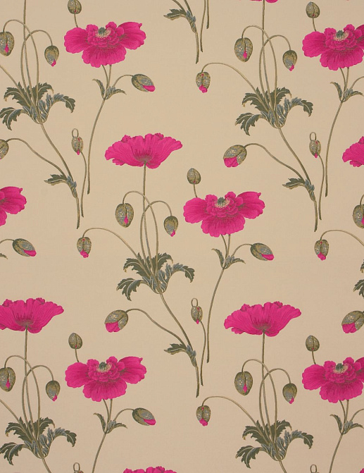 Ткань Sanderson Parchment Flowers DORIPE302