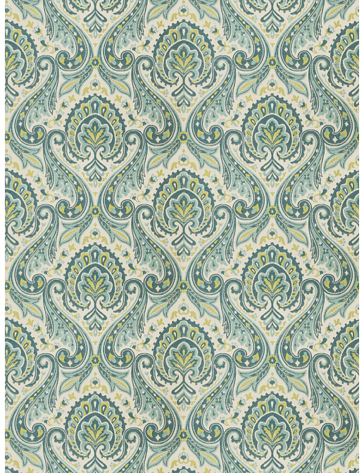 Ткань Fabricut Charlotte Moss Watercolor Mauves/Peacock