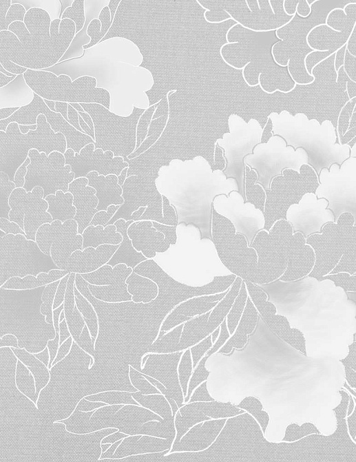 Панно и фотообои Misha Asia Big Peonies/Cool Grey