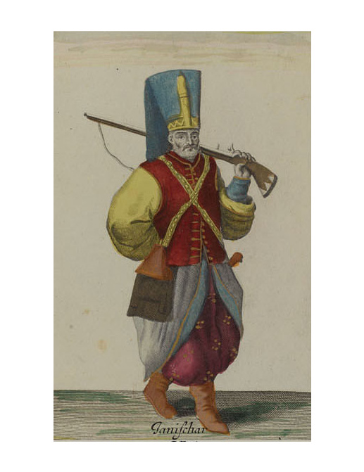 Панно и фотообои Iksel Scenic & Architectural Wallpapers Ottoman Costumes OP5