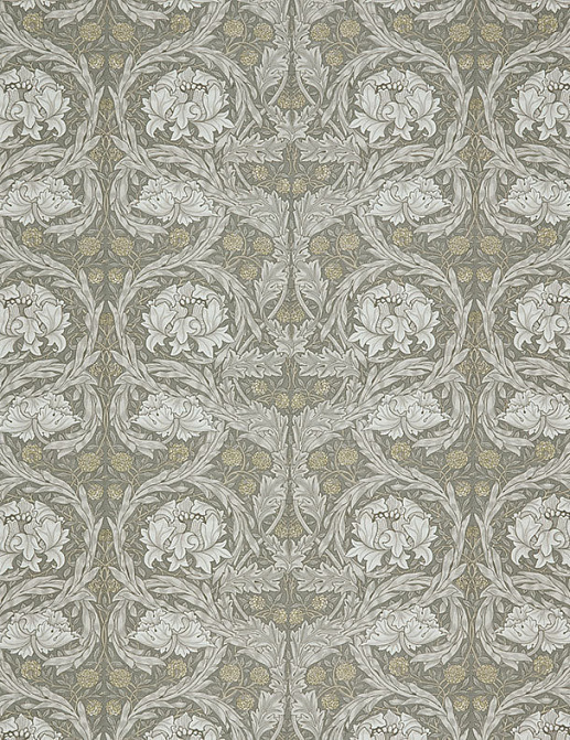Ткань William Morris At Home Kelmscott Gardens Volume II African Marigold/Limestone
