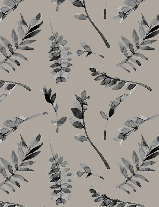 Ткань Marufabrics Vivid Leaf/Dark