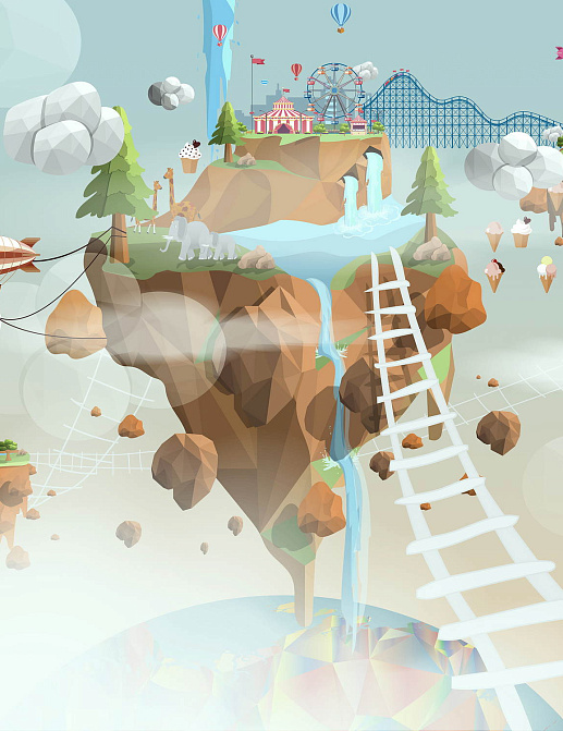 Обои Wall Street Flying Hill 21727