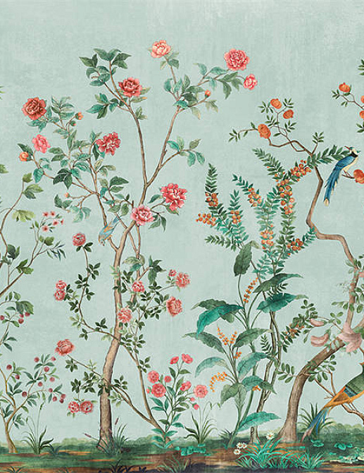 Панно и фотообои Faboie Silk Painting VI F-SN6033