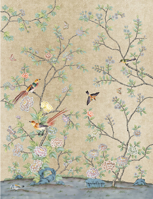 Обои Yana Svetlova Wallcoverings Art Prints B11/GL-19