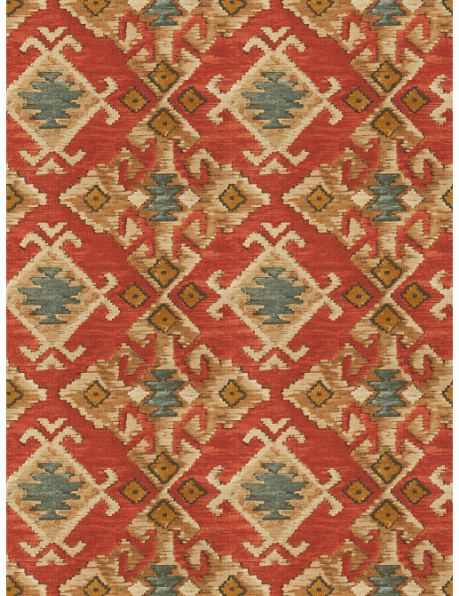 Ткань Fabricut Chromatics Vol.XXIV Guava Odds out/Sienna