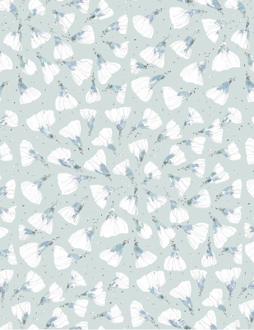 Обои Yana Svetlova Wallcoverings Summer Memories DANCE-06-SNOW DROP