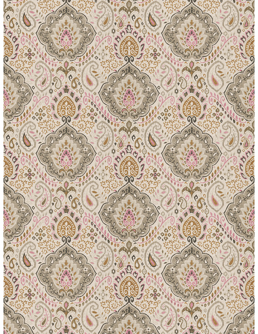 Ткань Fabricut Chromatics Vol.XXV Coral Dramatic/Orchid
