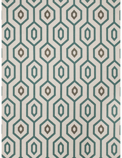 Ткань Fabricut Modern Nuances Blue Wave Sonic youth/Teal