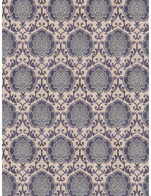 Ткань Fabricut Silk Nuances Lapis Shatner/Cobalt