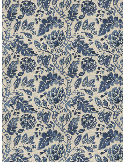 Ткань Fabricut Vignettes Vol.XIV Indigo Beauvoir/Lakeland