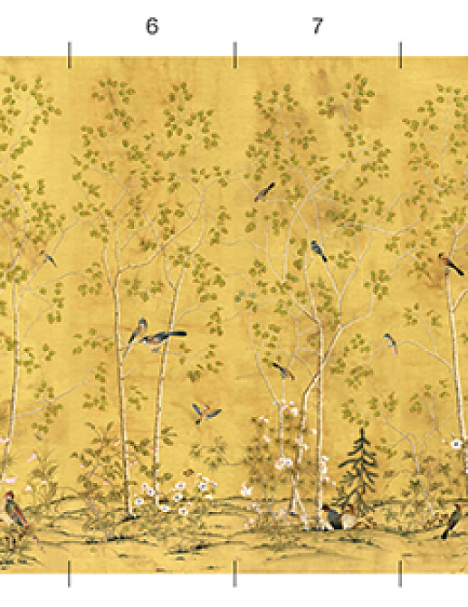 Обои Paul Montgomery Studio Melange Series Aspens Harvest