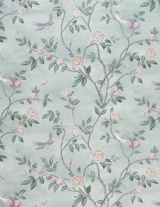 Ткань Laura Ashley Romantic Opulence Vol.1 Eglantine/SmokeGreen