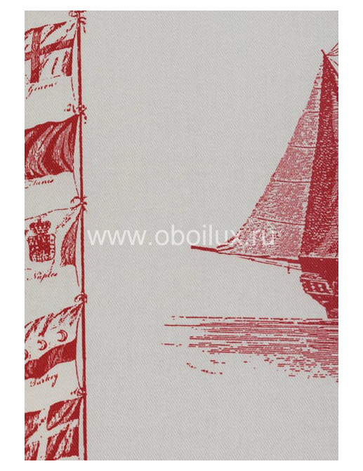 Обои Lewis & Wood Book I - Sporting & Character LW75107/Maritime Red