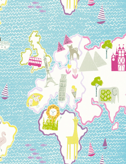 Ткань Designers Guild Around the world F1825/02