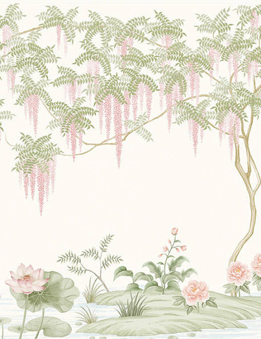 Панно и фотообои Faboie Silk Painting VI F-SN6071