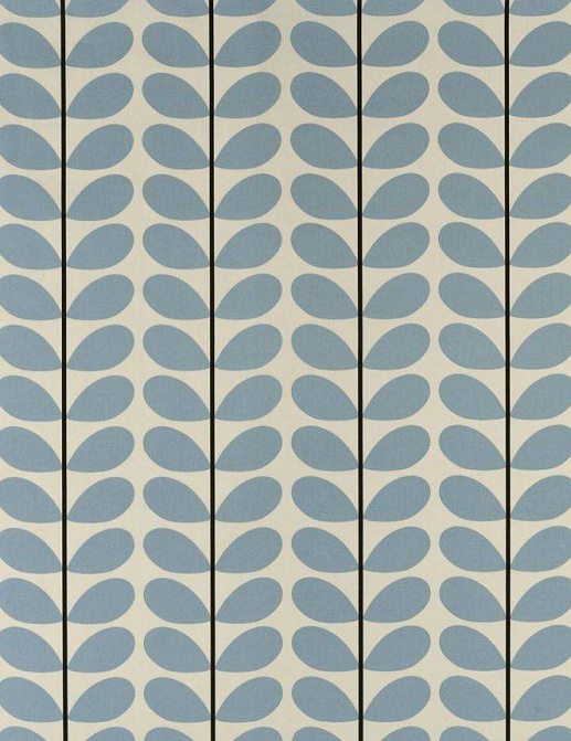 Ткань Orla Kiely Prints-Volume One TwoColourStem/PowderBlue