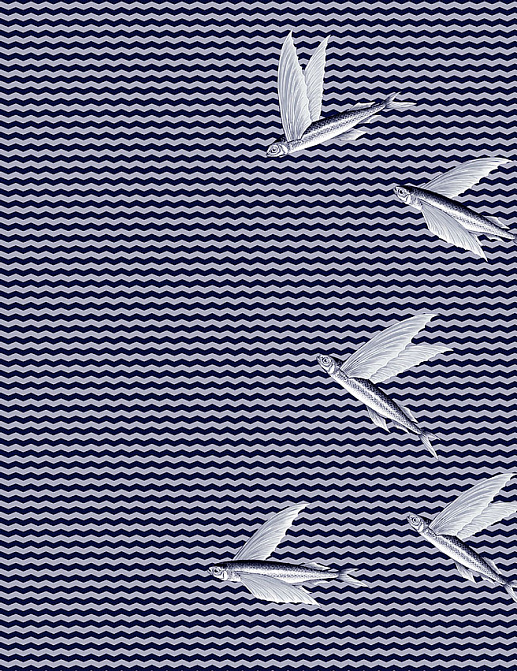 Ткань Flying Fish Interior Textiles K-4-P