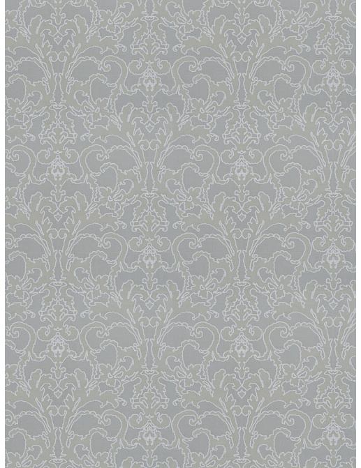 Ткань Fabricut Luxe Nuances Cumulus Breeze BeverlyHillsDamask/Grey