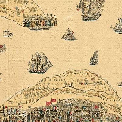 Обои Zoffany Trade Routes TRA04003