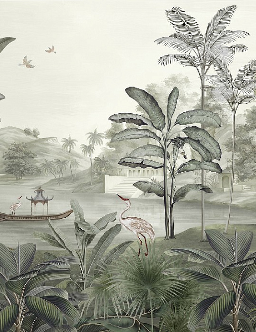 Панно и фотообои Faboie Silk Painting 5 F-SN5023