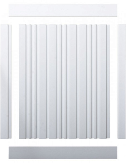 Молдинги HIWOOD Hiwood Decor LF124A/NP Белый