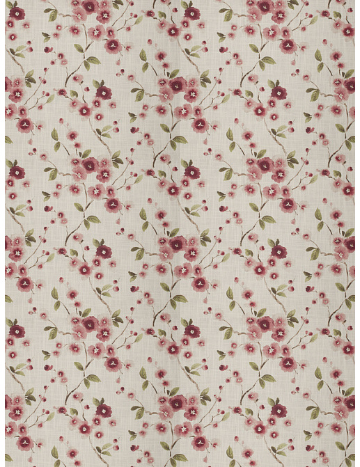 Ткань Fabricut Chromatics Vol.XXV Coral Ottava floral/Blossom