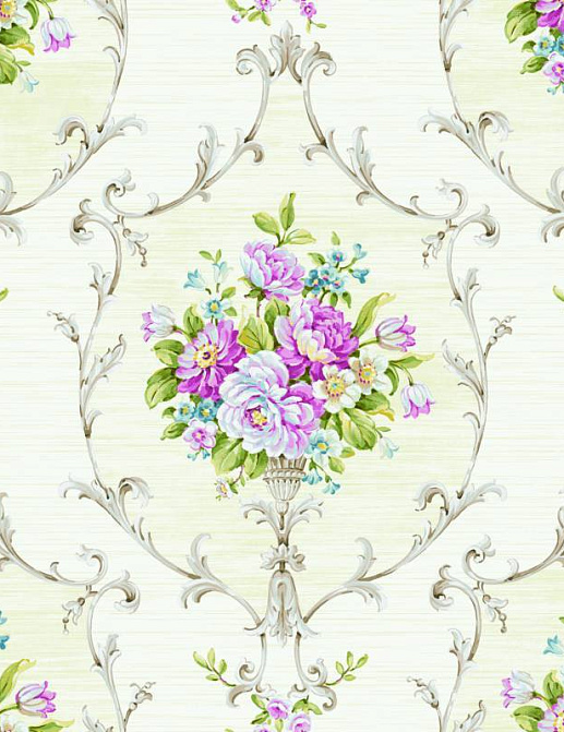 Обои Seabrook Garden Rose RG60607