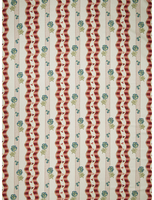 Ткань Stroheim Charles Faudree Prints Dauphine/Red