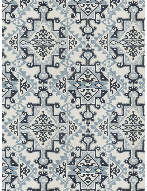 Ткань Fabricut Natural Nuances Vignettes Night Feldiance/Chambray
