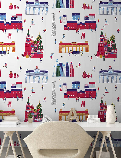 Панно и фотообои Fun House Store Авторские обои Fun House Store 2021–2023 A-00499