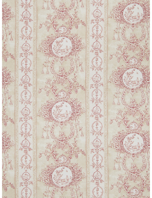 Ткань Stroheim Charles Faudree Prints Monique/Red