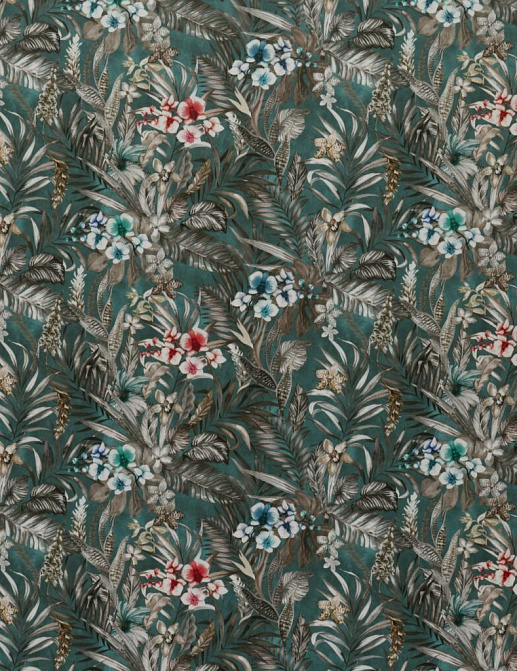 Ткань Ashley Wilde Tahiti Kew/Teal