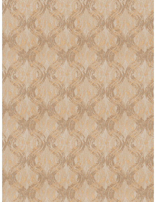 Ткань Fabricut Chromatics Vol.XXIV Truffle Double cross/Gold
