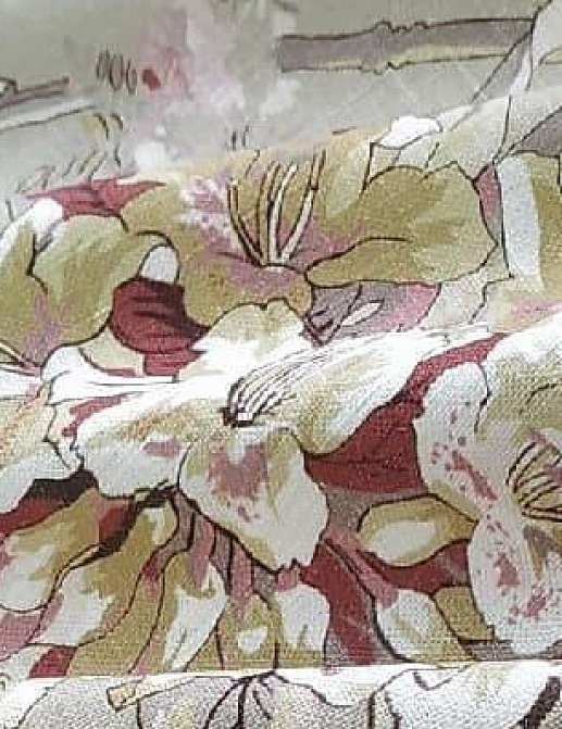 Ткань Dana Panorama Azalea Azalea/Porcelain