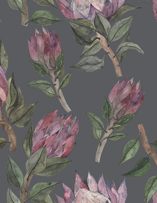 Ткань Marufabrics Vivid Protea/Dark