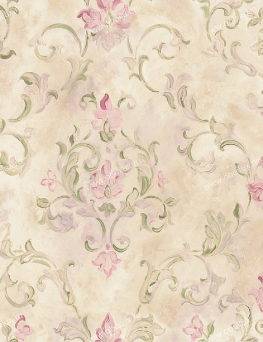 Обои Seabrook Watercolors AQ50909
