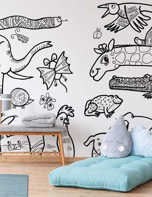Панно и фотообои Fun House Store Авторские обои Fun House Store 2021–2023 A-00325