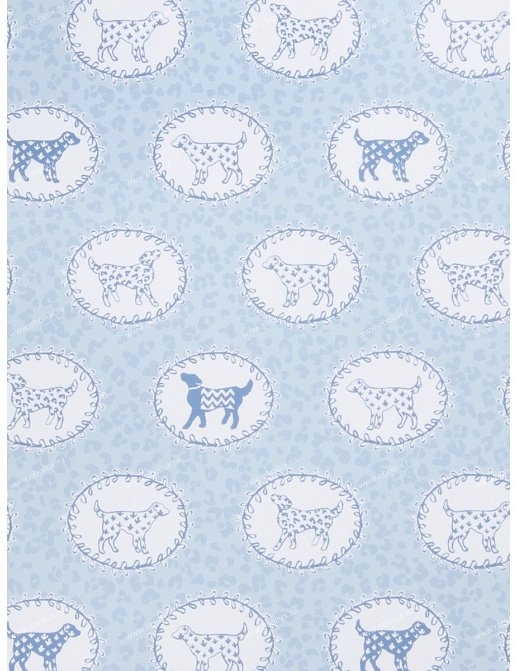 Обои Stroheim Dana Gibson Trot/Sky Blue
