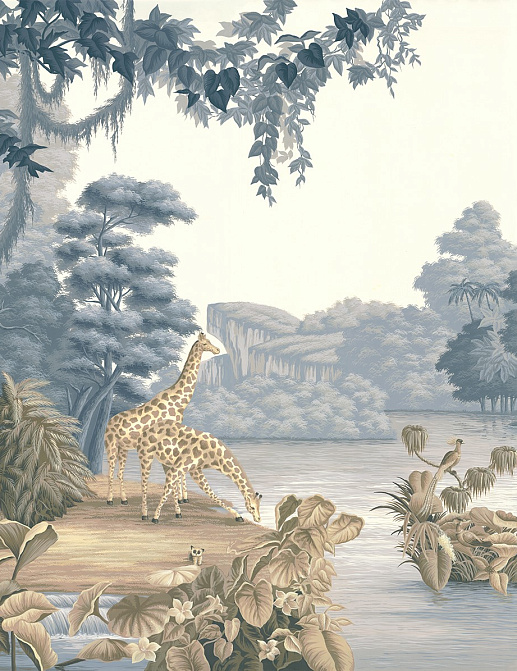 Панно и фотообои Yana Svetlova Wallcoverings Grace Giraffe-1