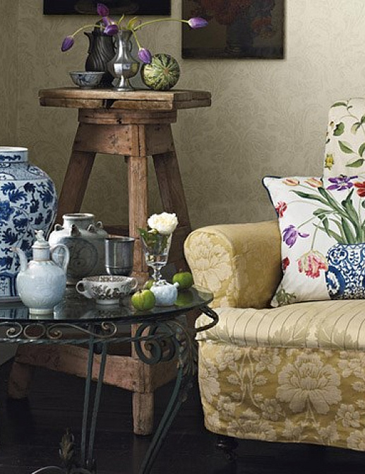 Обои Sanderson Wallpapers from a Painters Garden DAPGEL102