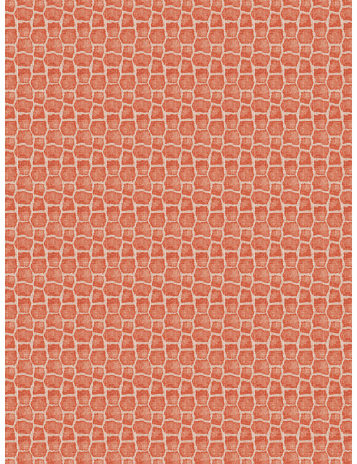 Ткань Fabricut Charlotte Moss Coral Capetown/Coral