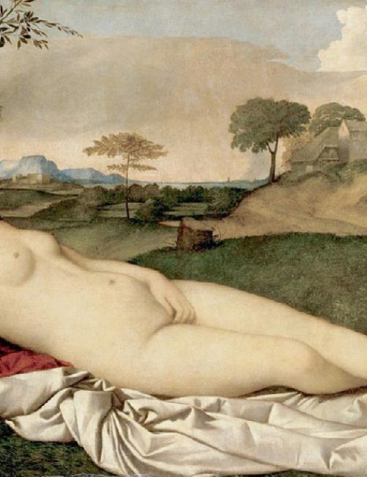 Панно и фотообои Affresco Фрески и фотообои Giorgione Sleeping Venus