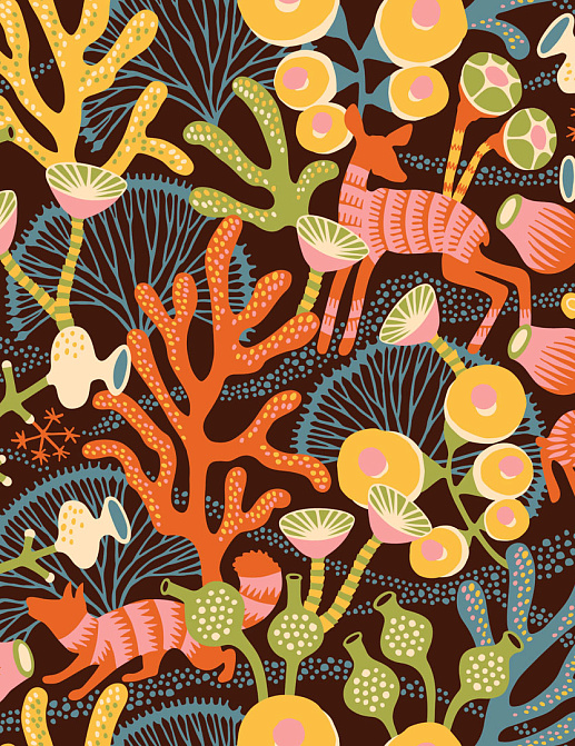 Обои Borastapeter Wonderland by Hanna Werning 1461