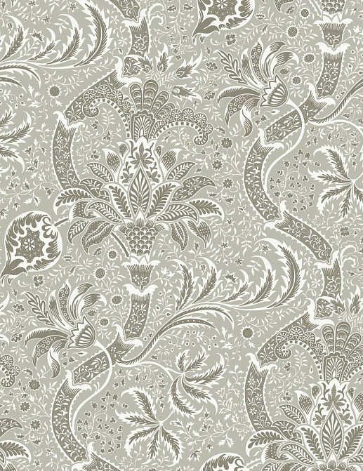Ткань Серебрянная Студия (Silver Studio) Jaipur D1002-01-NA
