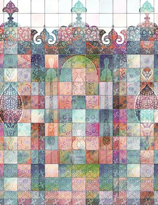Панно и фотообои Affresco Цветариум Fairy Tale Color 3