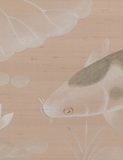 Обои Fromental Modern Chinois Carp and Moon/Camee