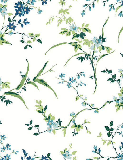 Обои York Blooms II Resource Library BL1744